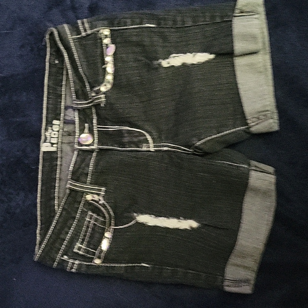 Prestige wedge Jean Shorts sz 5/6
